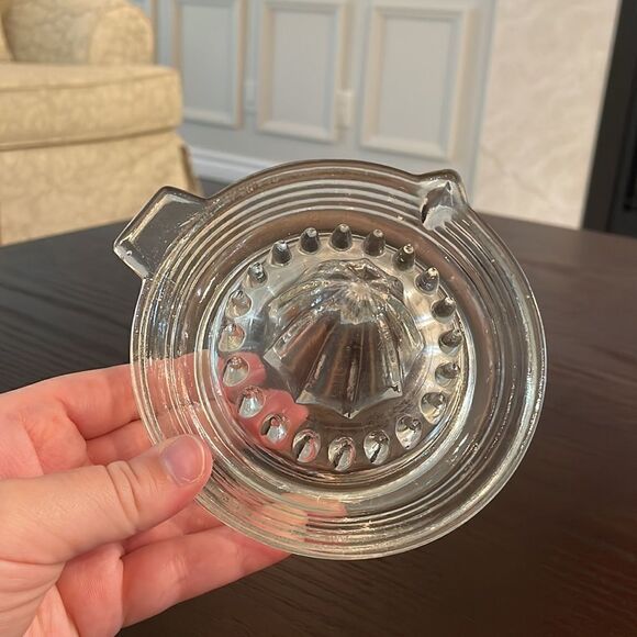 Citrus Squeezer Citrus Juice Press Vintage Glass Fruit Juice Press Excellent … - Picture 3 of 4